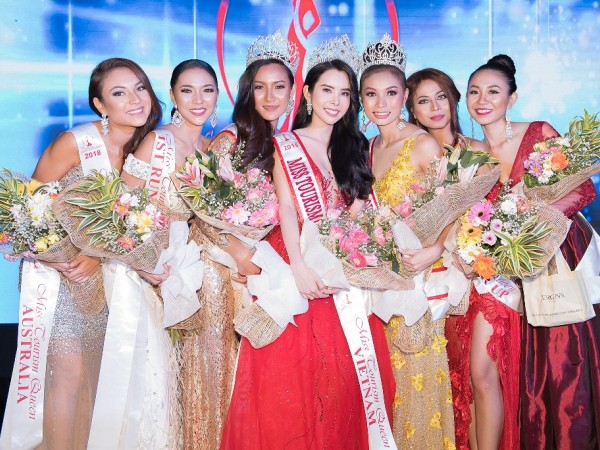 Huỳnh Vy bất ngờ đăng quang Hoa hậu tại "Miss Tourism Queen Worldwide 2018"