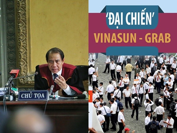 "Đại chiến" Vinasun - Grab: Tạm dừng phiên tòa đến 22.11