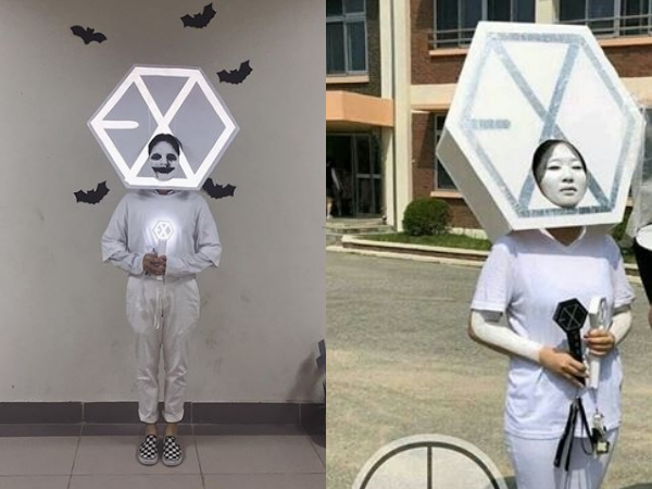 Fan chính hiệu mùa Halloween: Hóa trang siêu chất vẫn không quên khoe mình là EXO-L