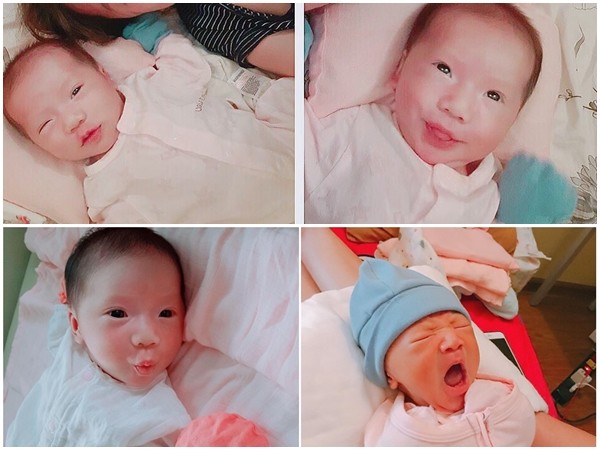 Tan chảy trước những biểu cảm siêu cưng của Cici - cô con gái 20 ngày tuổi của JustaTee