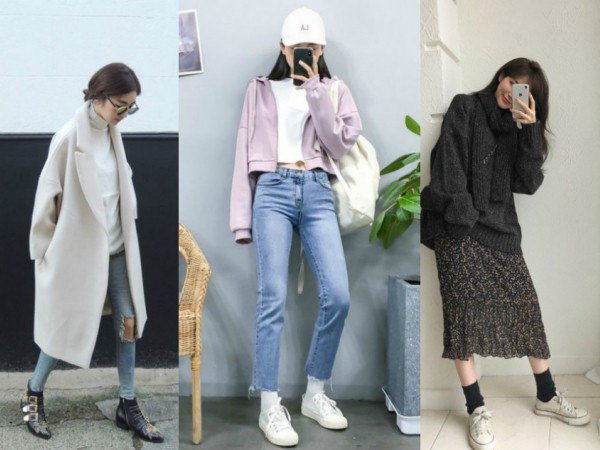 Những cách mix đồ Thu Đông vừa trendy vừa ấm áp của con gái Hàn Quốc