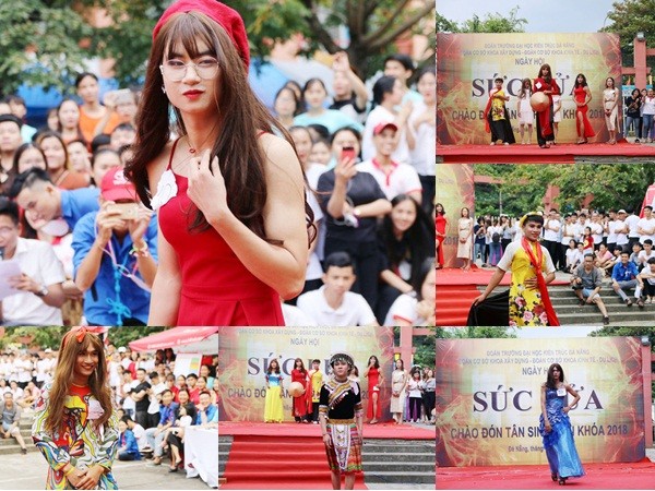 "Miss nam sinh" Đại học Kiến trúc Đà Nẵng - Hội chị em xấu hổ vì kém sắc hơn các chàng