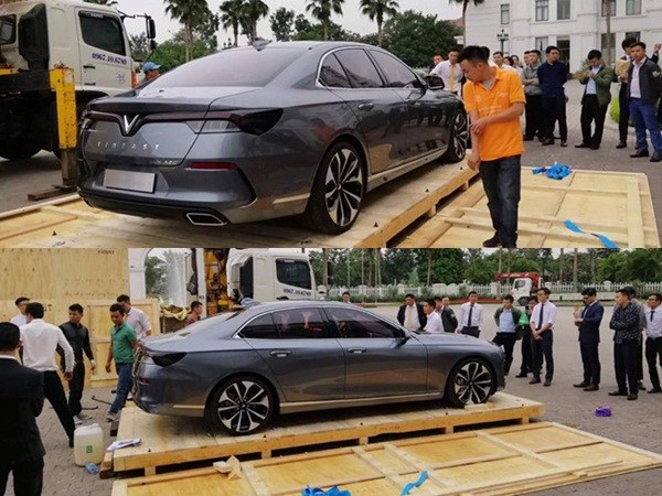 Mẫu Lux A2.0 của VinFast bất ngờ xuất hiện tại Việt Nam
