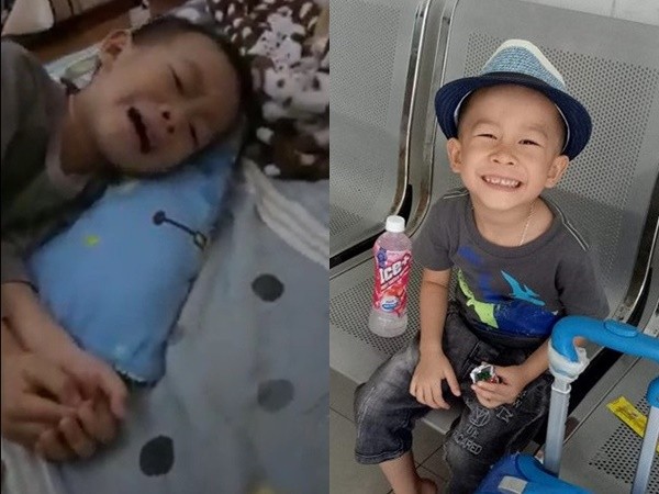 Cậu bé 4 tuổi khóc nức nở vì không được dự đám cưới của cha mẹ