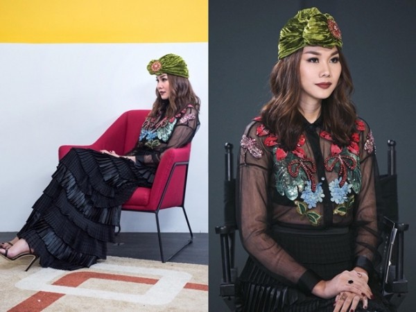 Style xứng danh "chị Đại" của Thanh Hằng trên ghế nóng The Face Vietnam 2018