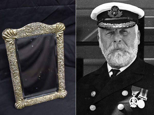 Câu chuyện rùng rợn xung quanh chiếc gương “ma ám” của thuyền trưởng tàu Titanic