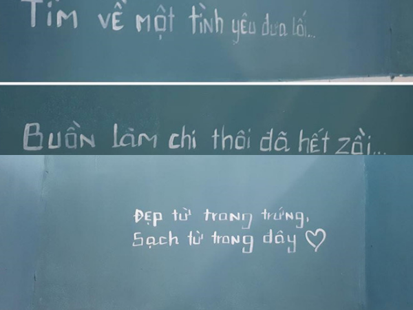Lời bài hát của Chi Pu trở thành "tôn chỉ" trong... nhà vệ sinh của quán café