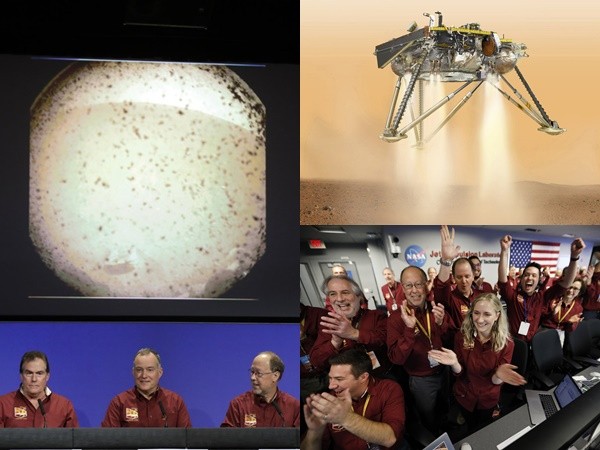 Tàu vũ trụ NASA hạ cánh xuống sao Hỏa sau chuyến đi 6 tháng