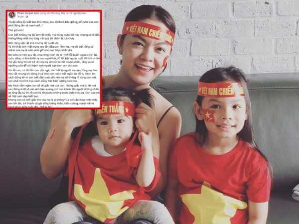 Phạm Quỳnh Anh gây xúc động với bức tâm thư gửi các con sau cuộc hôn nhân đổ vỡ
