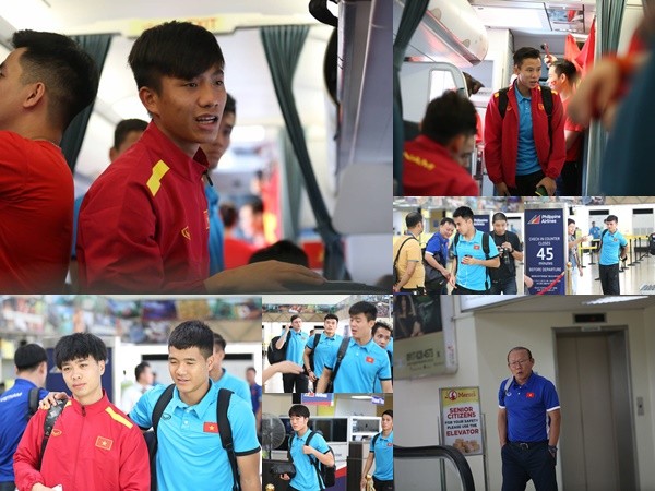 Đội tuyển Việt Nam về nước, chờ đấu Philippines ở Mỹ Đình
