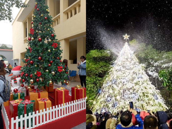 Loạt ảnh chứng minh Giáng sinh đã về đến ngõ: Xem trường Đại học nào có góc Noel đẹp nhất?