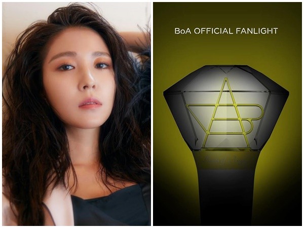 Lightstick chính thức của "chị đại" BoA khiến fan "lóa mắt" vì quá đẹp