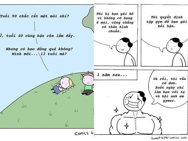 Bộ tranh: Bạn từng gặp bao nhiêu tình huống éo le trong cuộc sống?