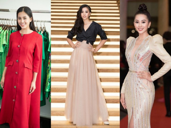 Phong độ thời trang "nắng mưa thất thường" của Hoa hậu Tiểu Vy