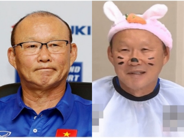 Thầy Park đeo tai thỏ, vẽ mặt mèo trong chương trình truyền hình thực tế khiến fan phì cười