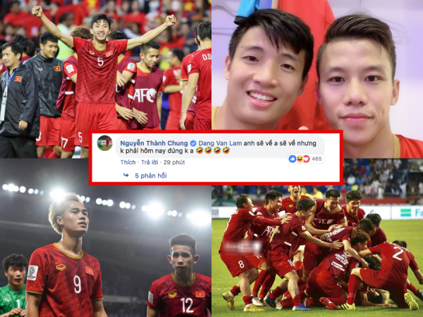 "Anh sẽ về nhưng không phải hôm nay" - câu nói tạo trend "kinh điển" của các cầu thủ Việt Nam