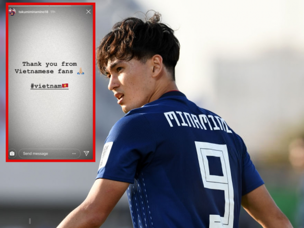 Tạm biệt Asian Cup, trai đẹp của ĐT Nhật Bản gửi lời cảm ơn đến hội chị em Việt Nam