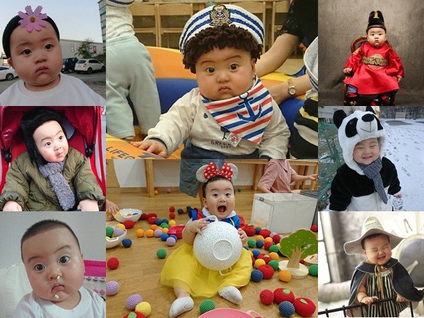 Bé trai Hàn Quốc 2 tuổi nổi tiếng trên mạng vì biểu cảm hài hước
