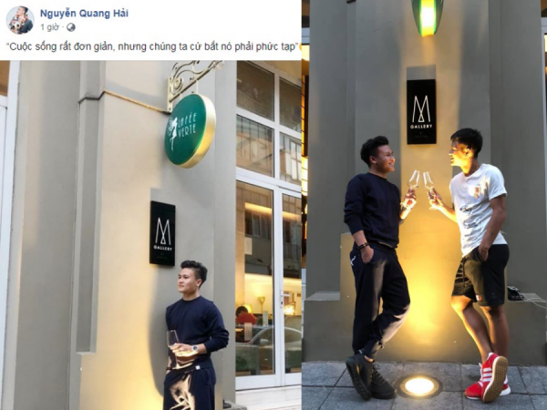Đầu năm, Quang Hải đã trăn trở: "Cuộc sống vốn đơn giản, nhưng chúng ta cứ bắt nó phải phức tạp"