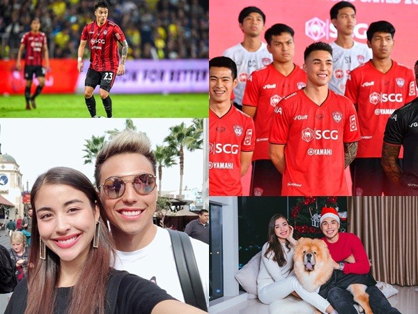 "Ronaldo Thái Lan" cùng CLB với Lâm Tây: Đẹp trai, có bạn gái á hậu