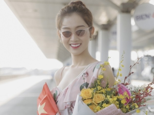 Người kế nghiệm Hương Giang lên đường sang Thái dự thi "Hoa hậu Chuyển giới Quốc tế 2019"