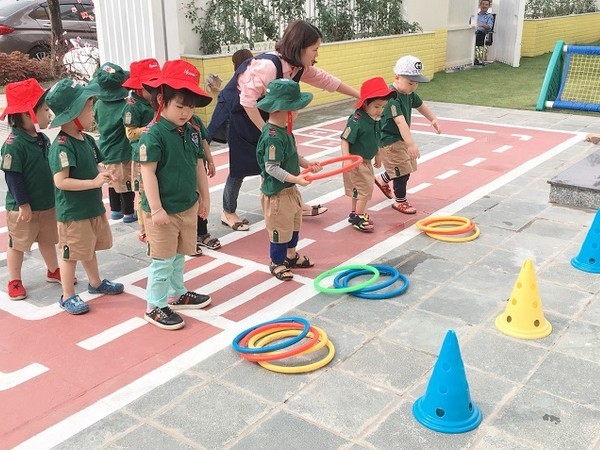 Khám phá ngôi trường mầm non theo mô hình Hàn Quốc giữa lòng Thủ đô
