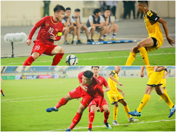 Vòng loại U23 châu Á, Chinh "đen" ghi bàn, Việt Nam thắng "áp đảo" Brunei với 6 bàn