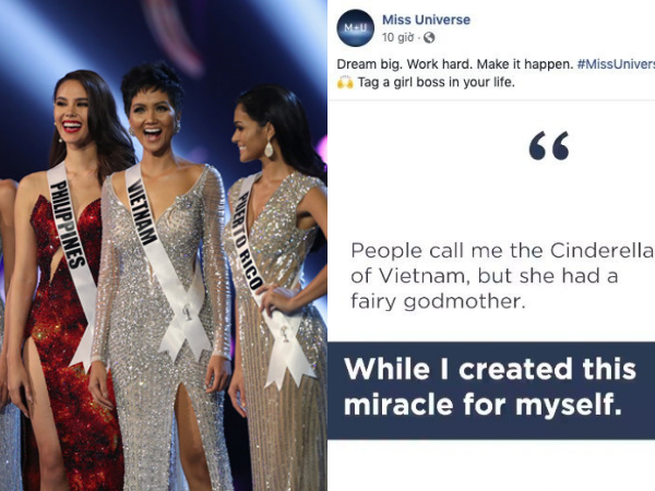 H'Hen Niê được Miss Universe bình chọn có câu nói truyền cảm hứng nhất năm