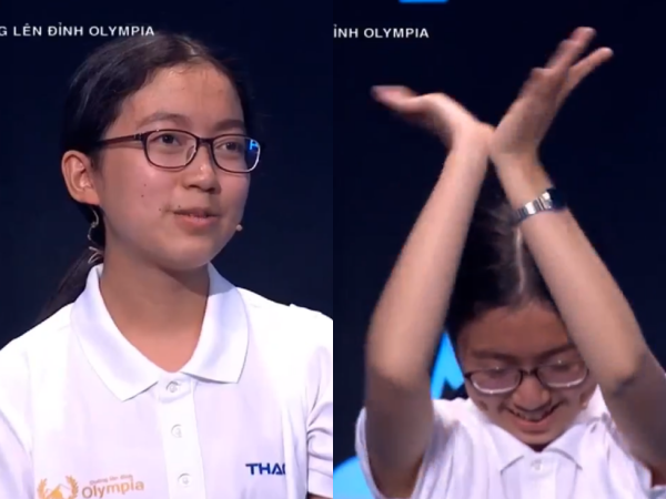 Nữ sinh Đường lên đỉnh Olympia "múa quạt" trên trường quay khiến dân mạng tranh cãi