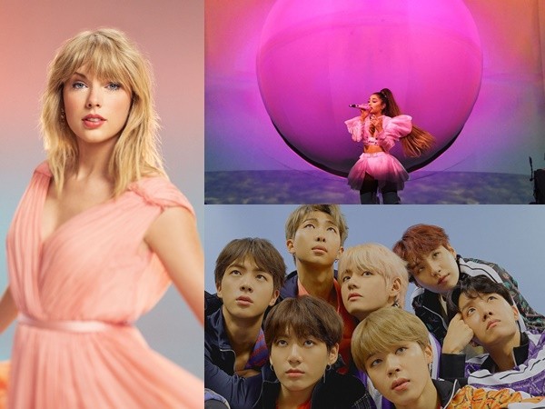 Taylor Swift, Ariana Grande, BTS... lọt TOP 100 người có ảnh hưởng lớn nhất thế giới