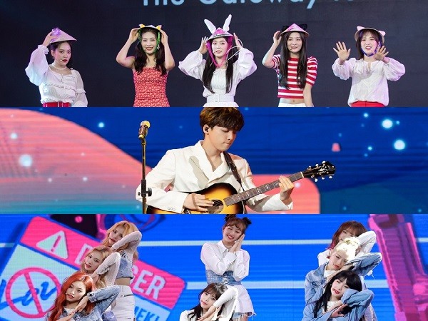 Red Velvet, “Tổng tài” Jung Se Woon và Weki Meki "đốn tim" fan tại V Heartbeat tháng 4