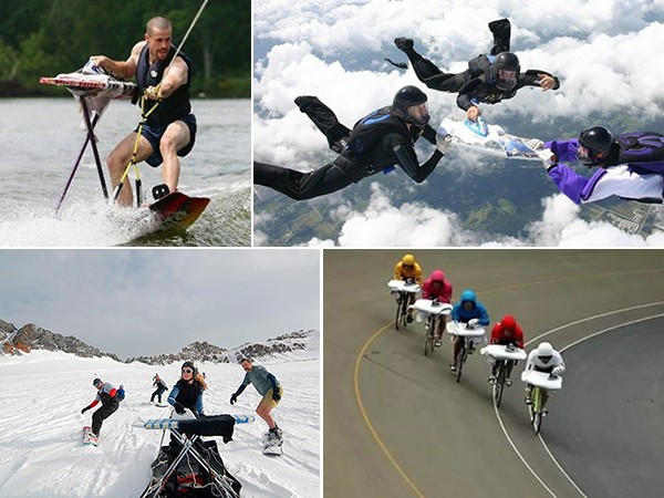 Extreme Ironing - Bạn đã bao giờ biết đến môn thể thao kỳ quái này chưa?