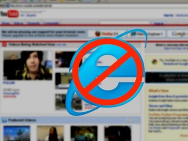 YouTube đã dùng "mưu kế" giết chết trình duyệt Internet Explorer 6 như thế nào?