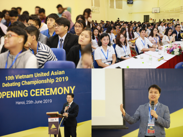 47 trường đại học tranh tài tại giải Vô địch Tranh biện châu Á “Vietnam UADC 2019”