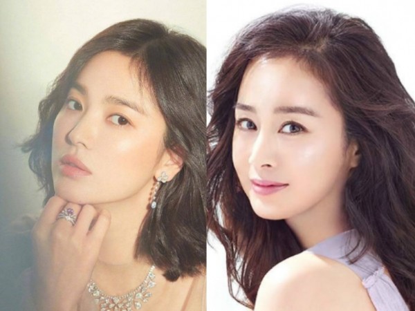 Soi đường tình duyên khác biệt của hai nữ thần Song Hye Kyo và Kim Tae Hee