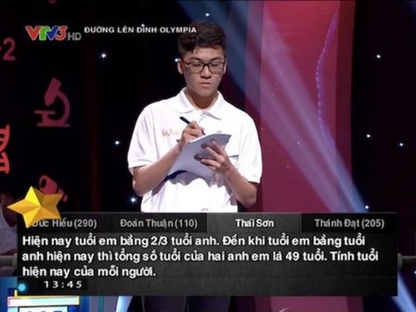 Lại thêm một câu hỏi ở "Đường lên đỉnh Olympia" khiến cộng đồng mạng dậy sóng