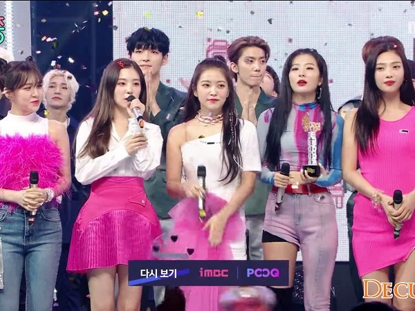 "Zimzalabim" (Red Velvet) vươn lên giành chiến thắng tại Music Core tuần qua