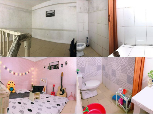 Chỉ với 2 triệu, 9X đã "cải tạo" căn phòng trọ cũ kỹ thành một nơi siêu xinh, nhìn là mê