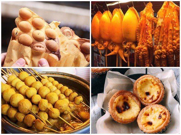 Chẳng cần đi đâu xa cũng có thể thưởng thức các món ăn vặt nổi tiếng của Hồng Kông này