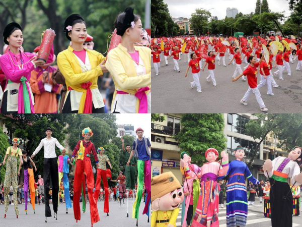 Giới trẻ háo hức với Lễ hội đường phố mừng 20 năm Hà Nội - Thành phố vì hoà bình