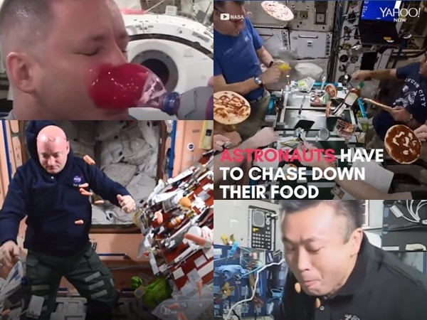 Các phi hành gia ăn uống "khó khăn" như thế nào trong không gian 