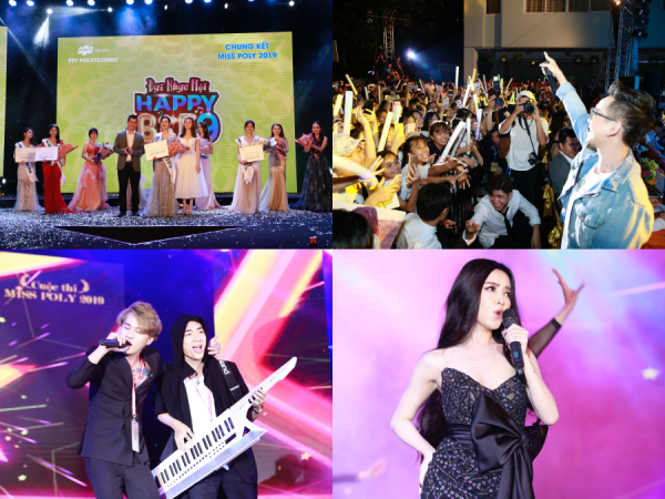 Giới trẻ "quẩy" cực sung tại Đại nhạc hội Happy Bee và chung kết Miss Poly 2019