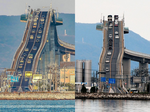 Cây cầu đáng sợ nhất Nhật Bản thực chất là một "cú lừa"?
