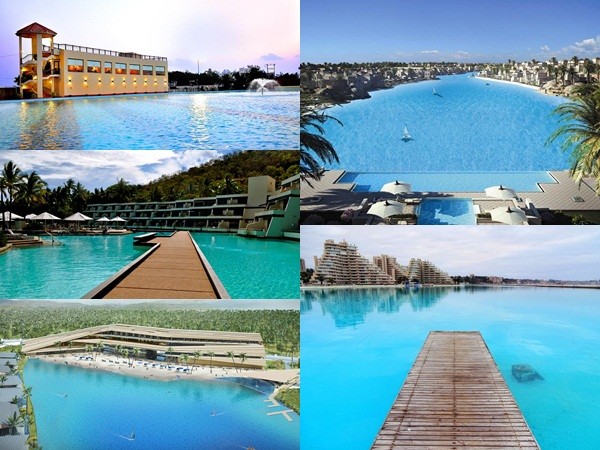 Những bể bơi lớn nhất thế giới, có kích thước ngang sân bay