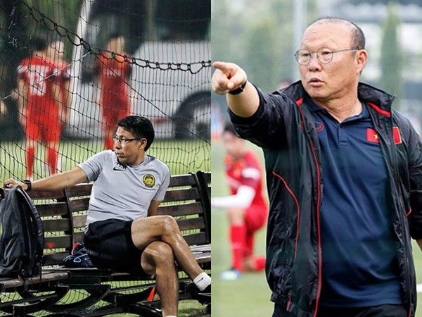 Cả HLV Park Hang-seo và Tan Cheng Hoe đều tập kín, từ chối trả lời báo chí Việt Nam