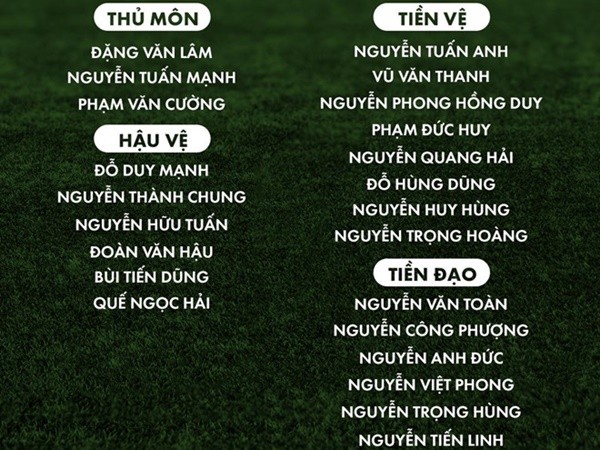 HLV Park chốt danh sách đội tuyển, sẵn sàng đấu Malaysia