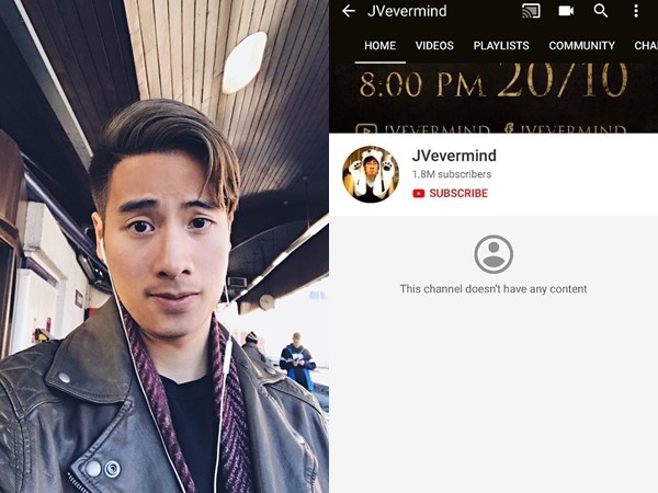 Sau hơn 1 năm không có động tĩnh gì, JVevermind bất ngờ xóa hết nội dung trên cả Instagram, YouTube!
