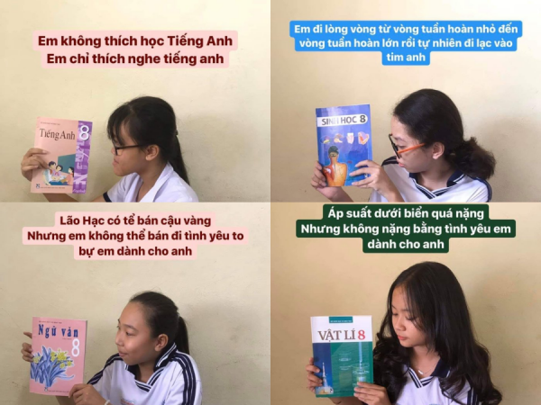 Teen lớp 8 "thả thính" cực chất: "Anh học môn Âm nhạc để viết bản tình ca dành riêng cho em"