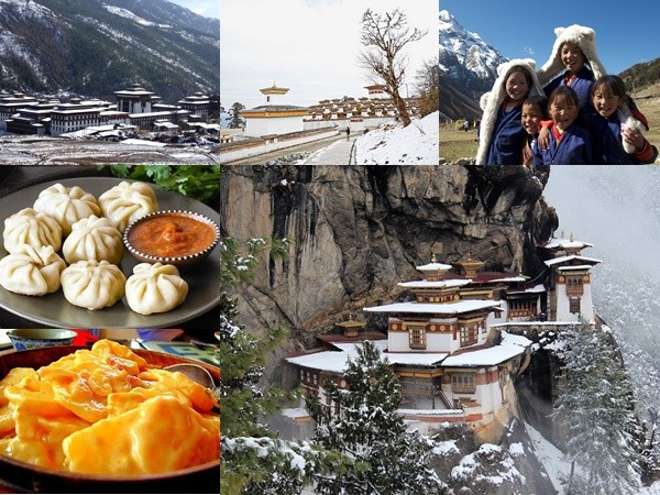 Mùa tuyết rơi tại quốc gia hạnh phúc Bhutan