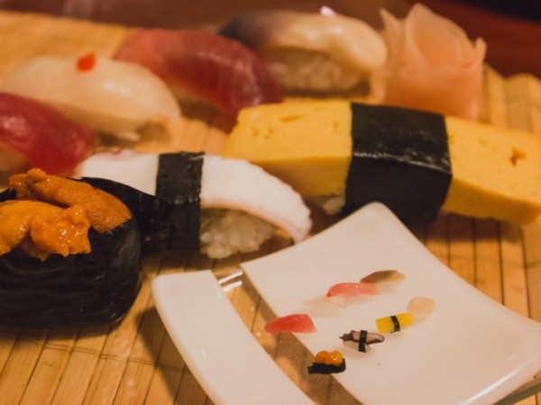 Sushi tí hon đích thị là món dành cho hội giảm cân